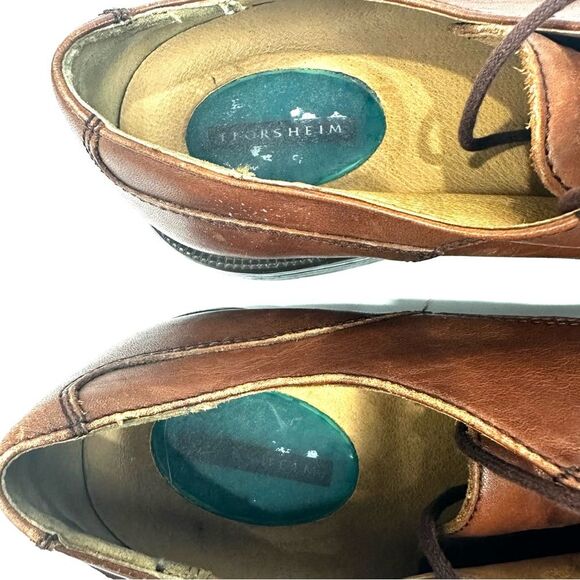 Florsheim Midtown Cap Toe Leather Oxford Dress Shoe Cognac Mens Sz 10M main image 7